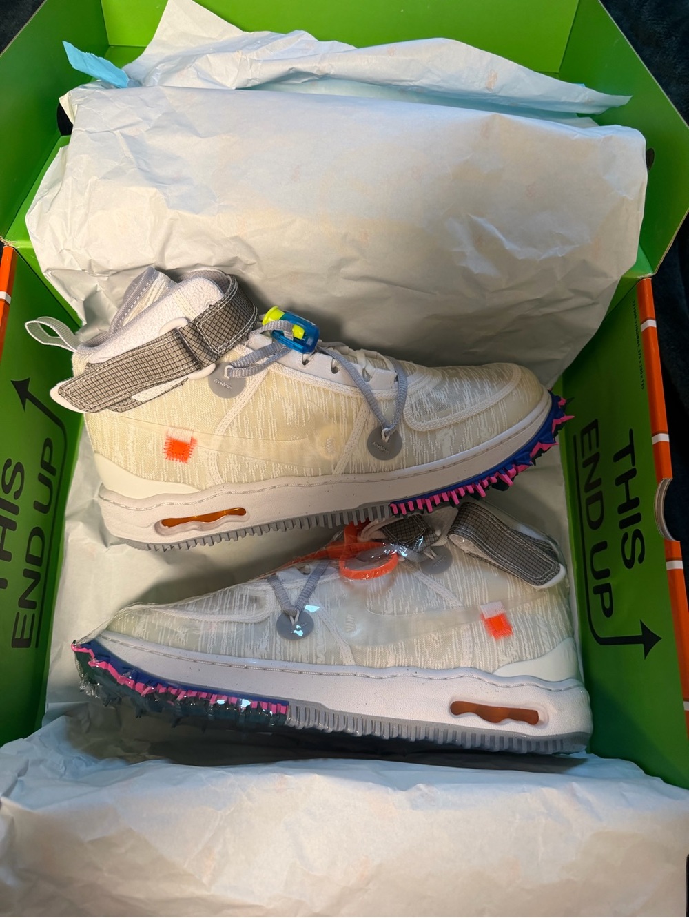 Off White X Nike Air Force 1’s - Picture 1 of 6